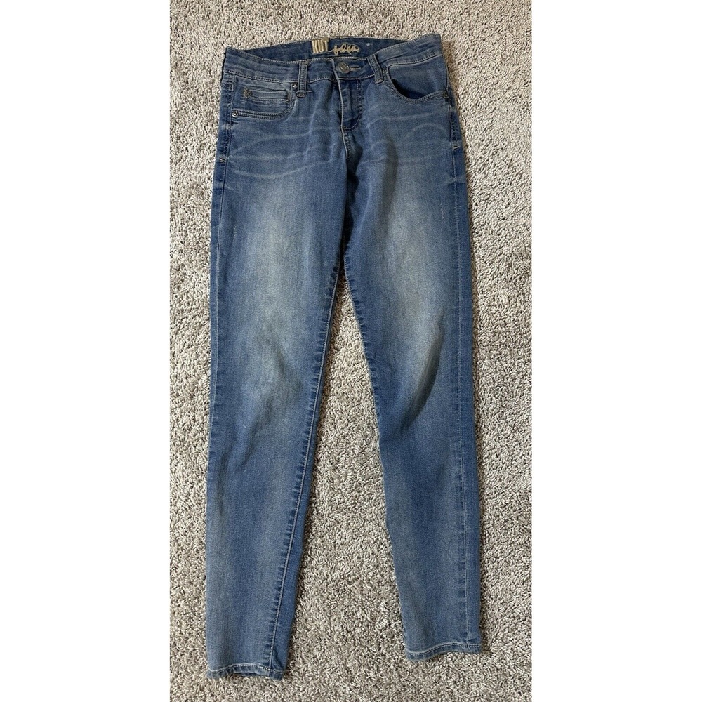 Kut From The Kloth Jeans Womens 4 Blue Medium Wash Stretch Denim Normcore Preppy